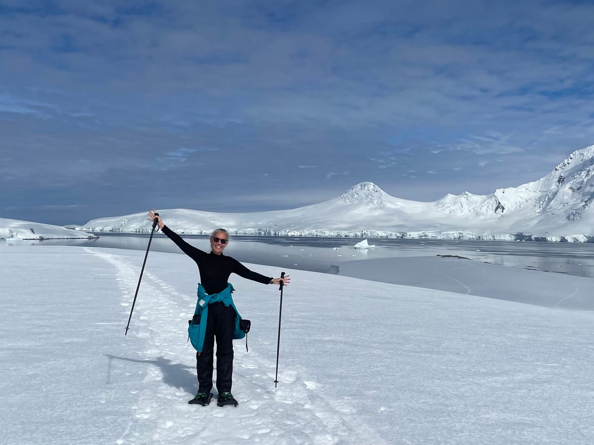 Expedition team preparing for polar field activity