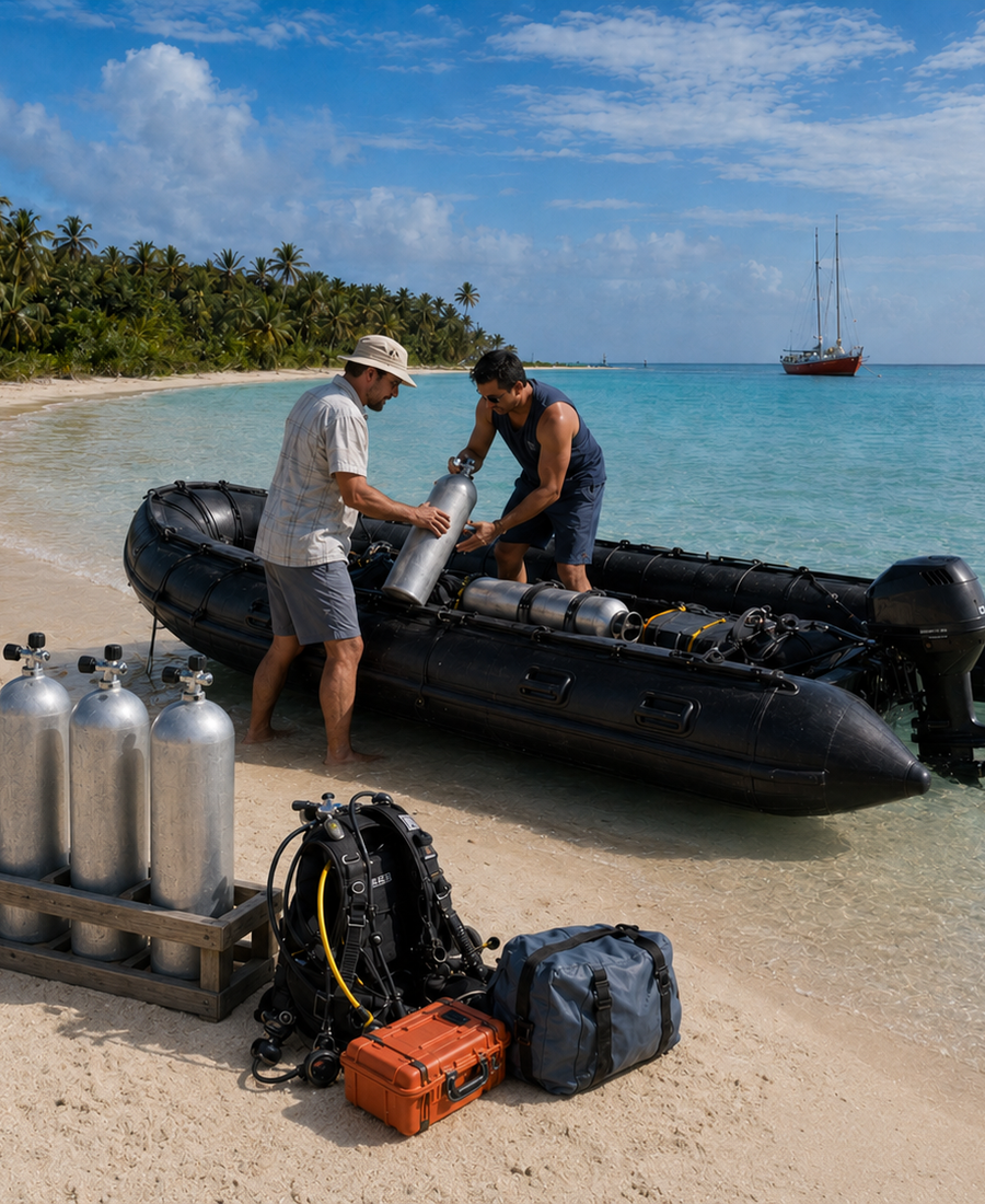 Diving maritime delivery operations