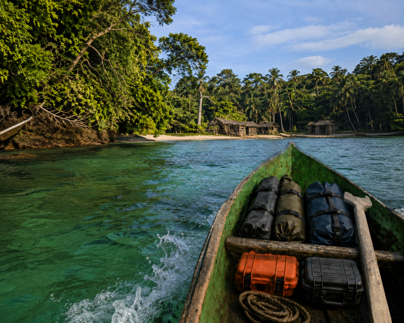 Vessel-supported tropical fieldwork